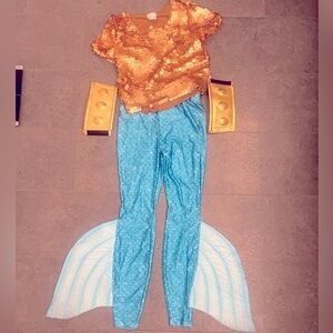 Disney - Gently Used Adult King Triton Costume - Size Medium